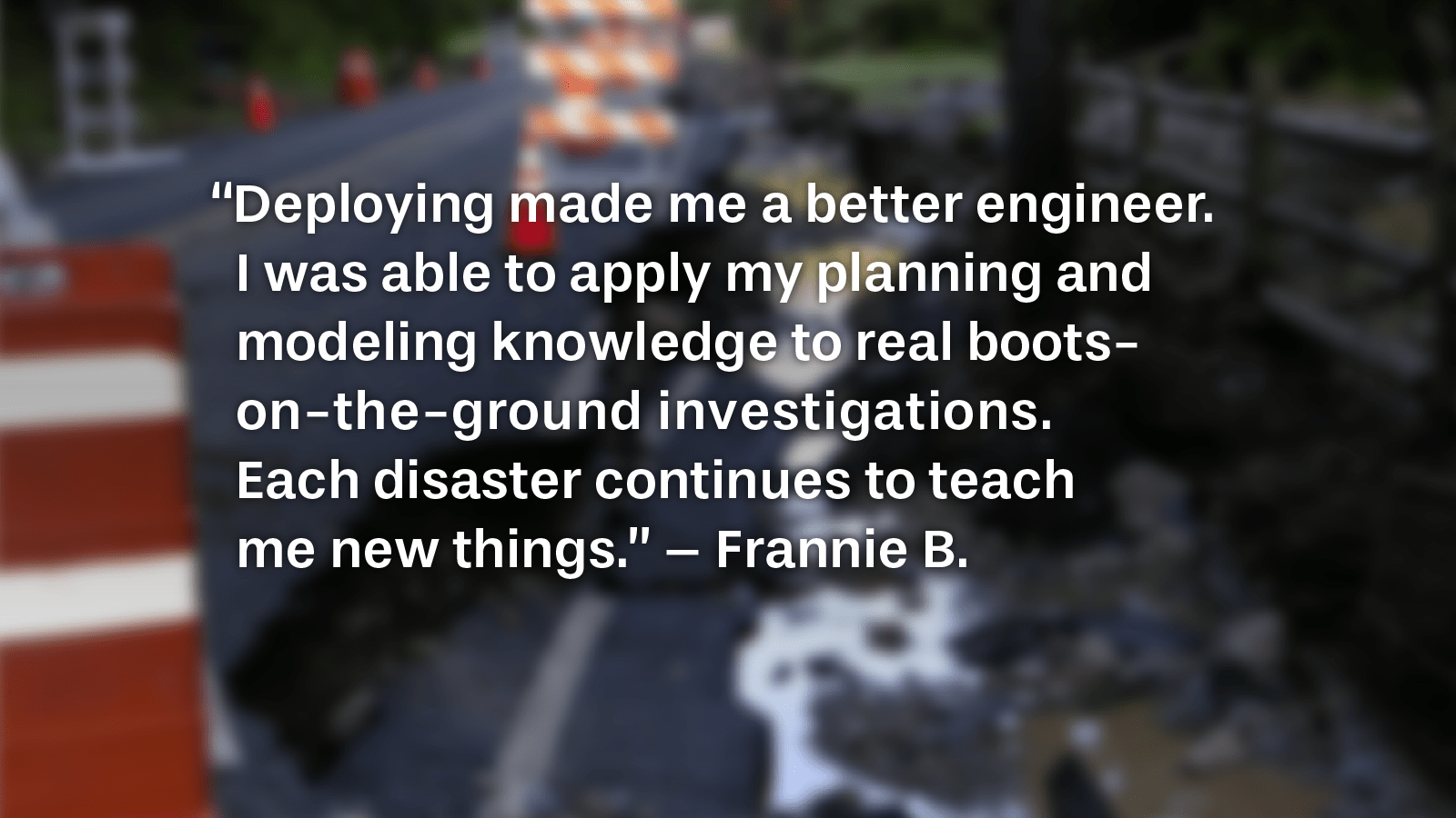 FEMA 2019 quote - Frannie