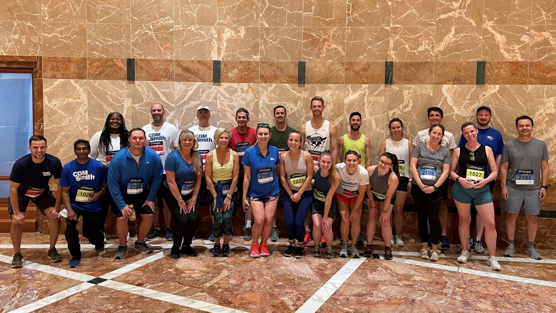 23 CDM Smith Employees at J.P. Morgan Corporate Run Challenge