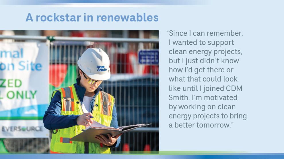 Jacky Kinson on job site