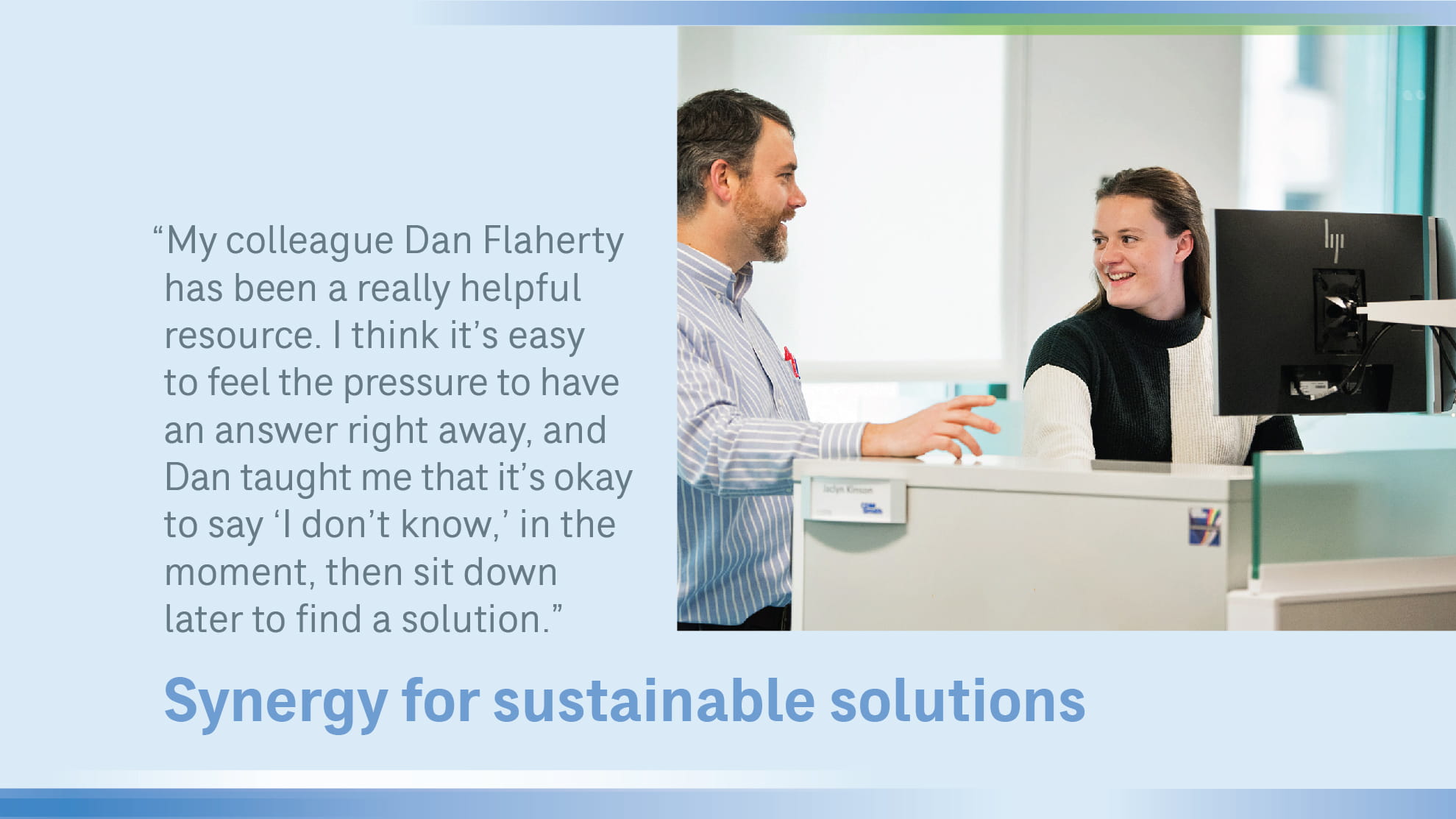 Jackie Kinson in office