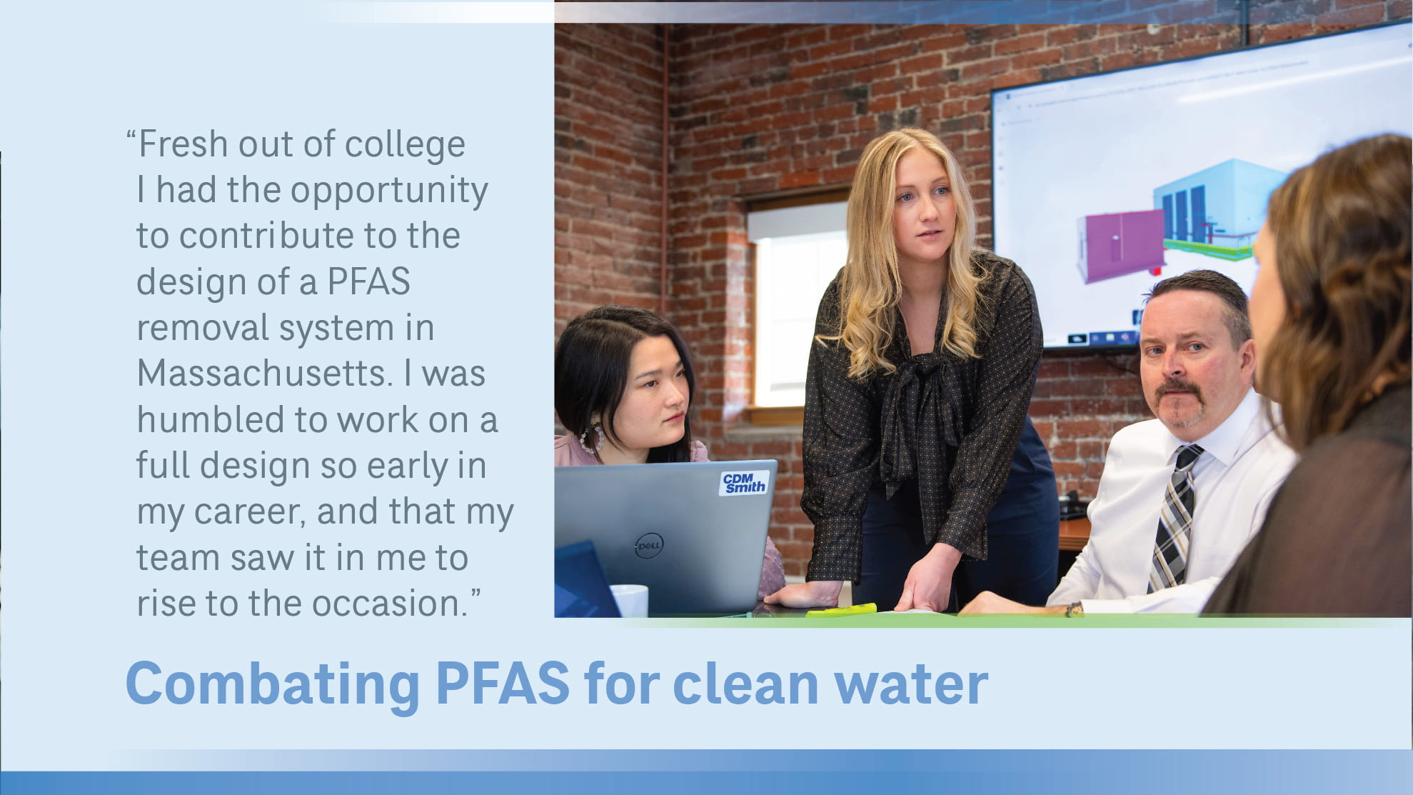 Meeting in an office