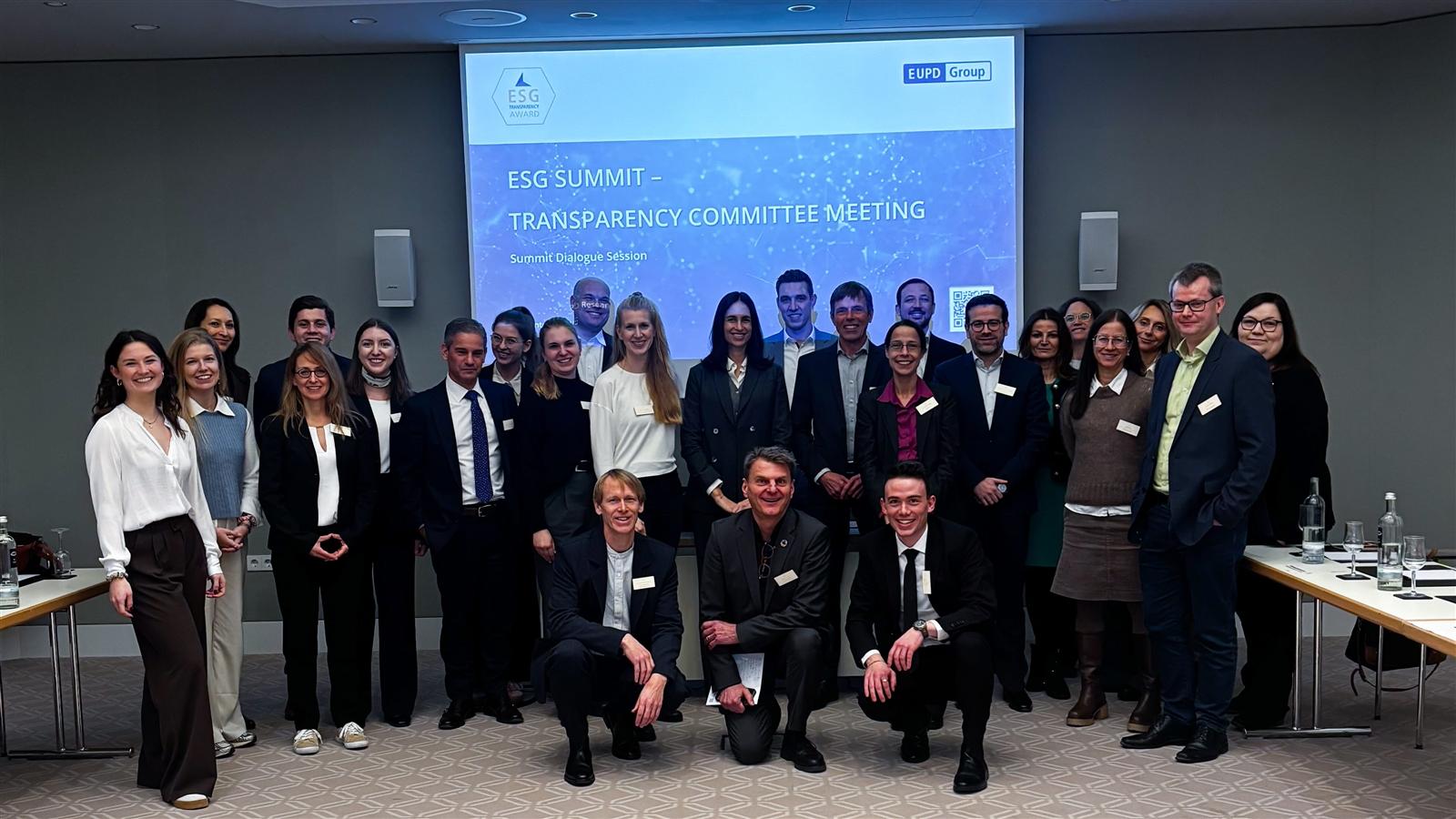 ESG Transparency Award ESG Summit Committee Meeting