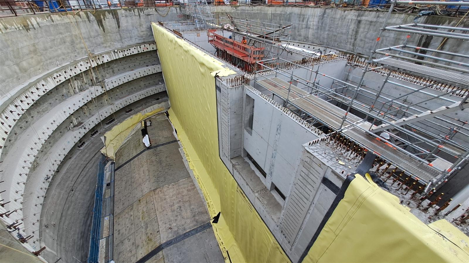 Aufgehendes Schachtbauwerk S21