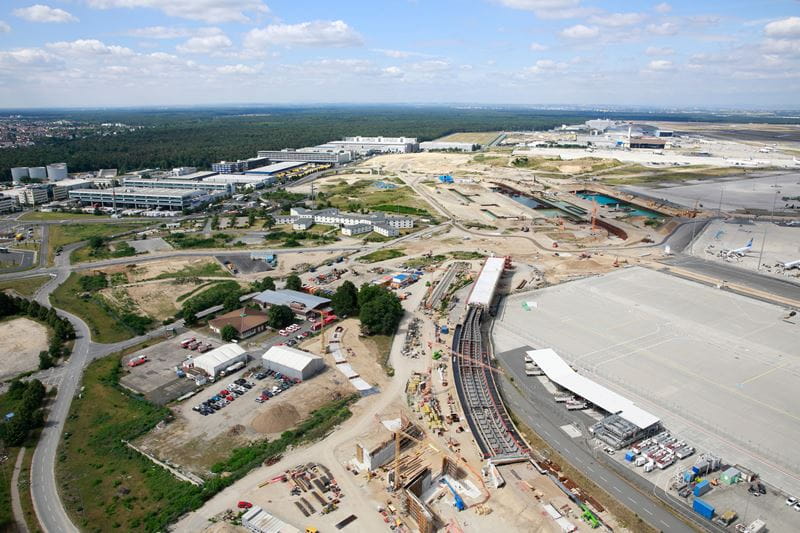 Frankfurt Flughafen Fraport Terminal 3 Baustelle