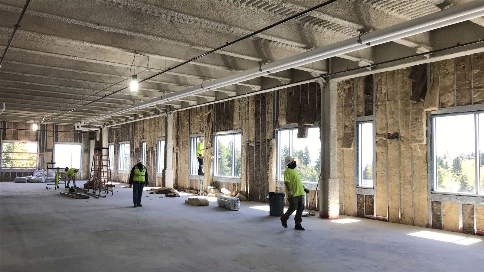 Assessment of vacant floor