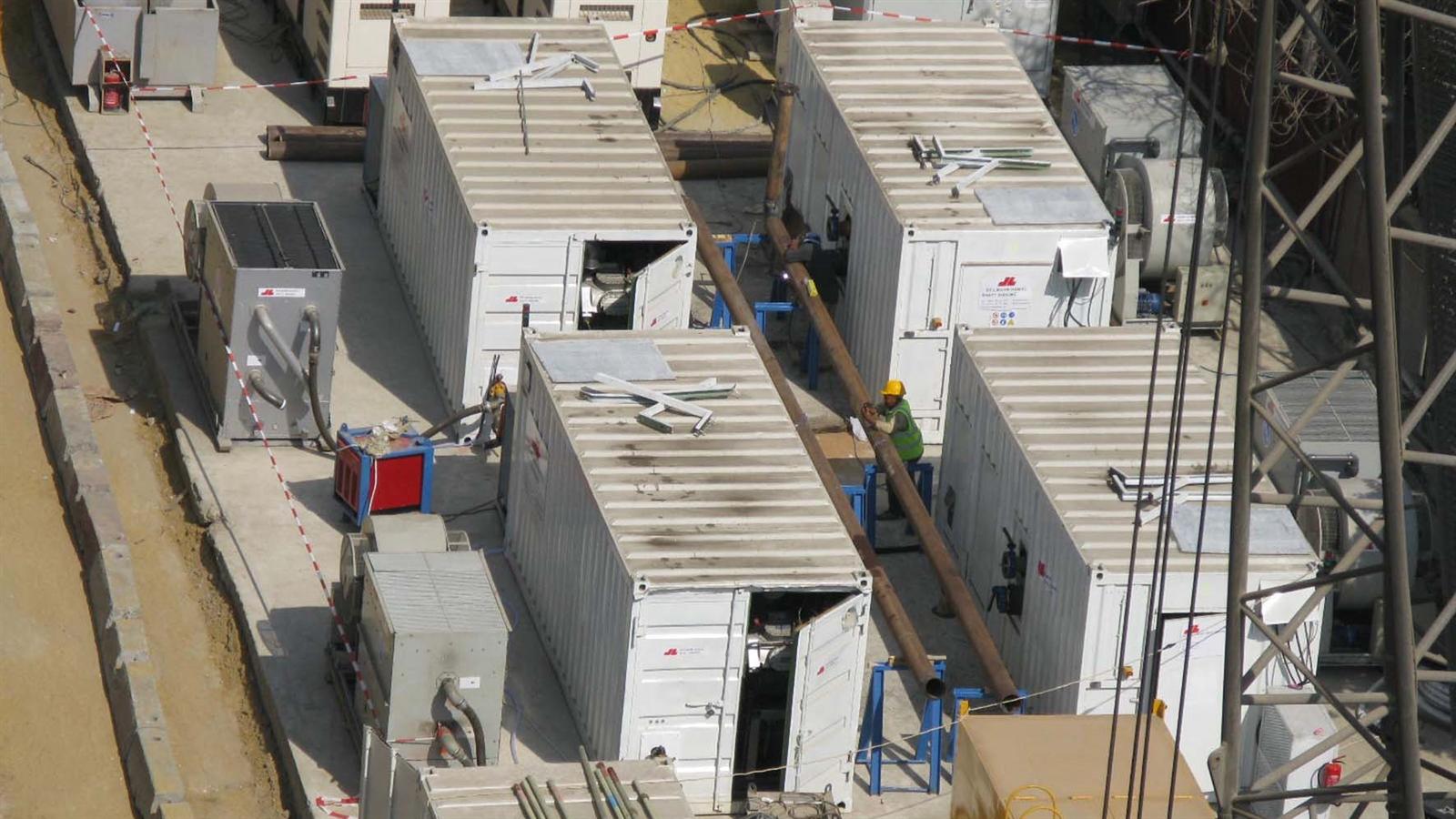 ground freezing plant